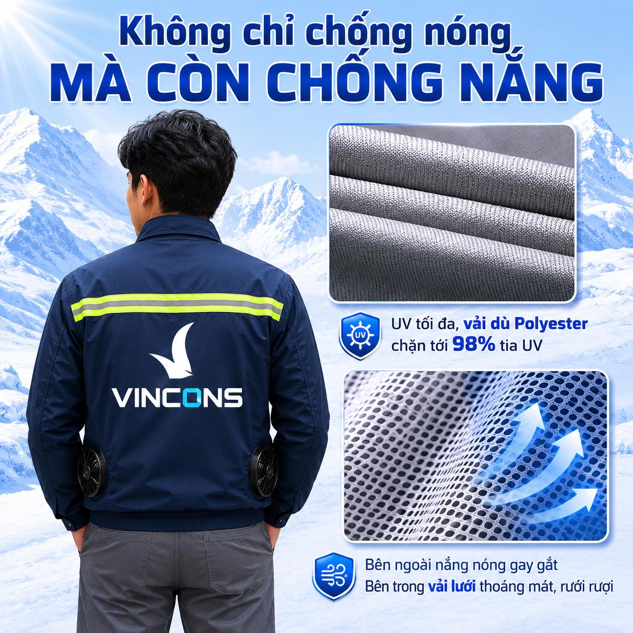 Không chỉ chống nóng mà còn chống nắng